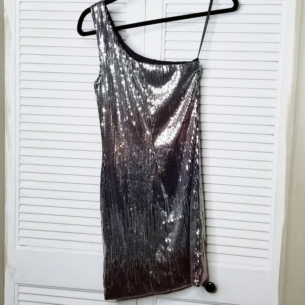 As U Wish One Shoulder Mini Dress